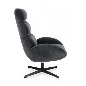VIOLANTE design fotel - fekete