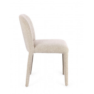 NOVERA modern boucle szék - beige/terrakotta/szürke/zöld