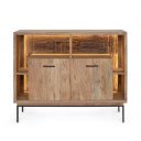 VELMOR design akác komód -115cm