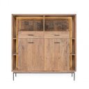 VELMOR design akác szekrény - 150cm