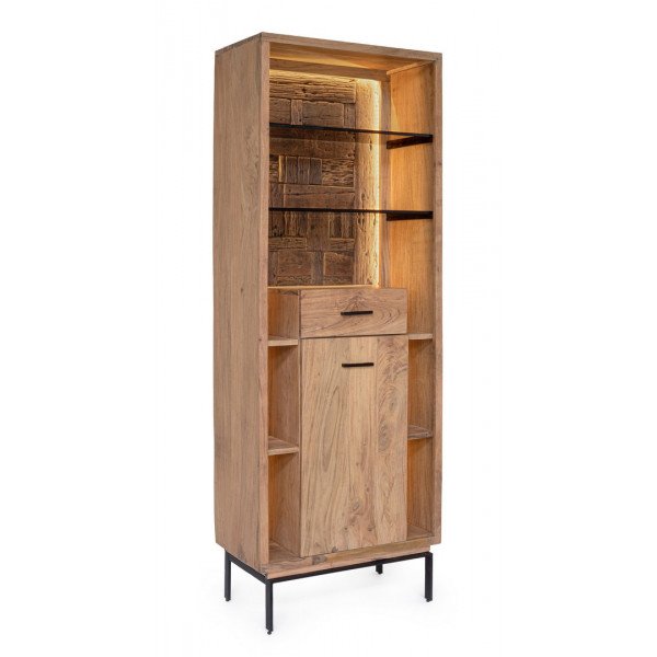 VELMOR design akác polc - 195cm