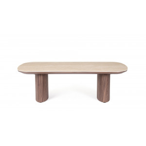 ZENITH prémium dió dohányzóasztal - 130cm