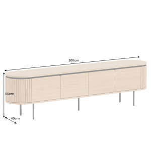 ATETIER design TV - szekrény - 120/160/200cm
