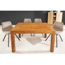 PURE tömör akác étkezőasztal - 120-200cm