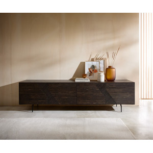 TEREOS prémium kőris TV-szekrény - 220cm