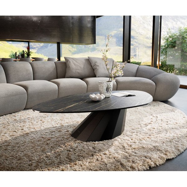 MIRADOR prémium kerámia dohányzóasztal - 140cm