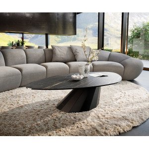 MIRADOR prémium kerámia dohányzóasztal - 140cm bútor