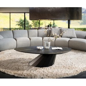 MIRADOR prémium kerámia dohányzóasztal - 140cm bútor