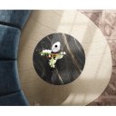 MIRADOR ROUND prémium kerámia dohányzóasztal - 90cm