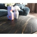 MIRADOR ROUND prémium kerámia dohányzóasztal - 90cm