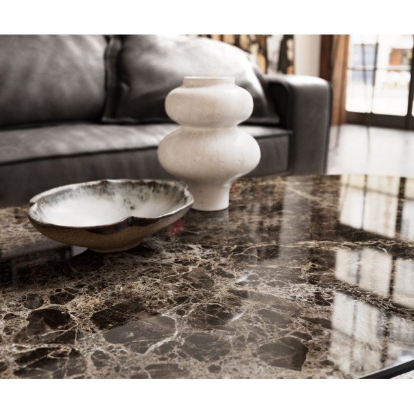 EMPERADOR prémium kerámia dohányzóasztal - 140cm