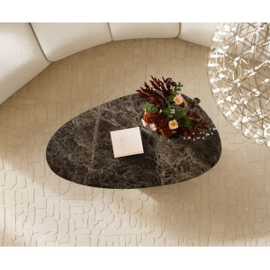 EMPERADOR prémium kerámia dohányzóasztal - 140cm bútor