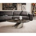 EMPERADOR-II prémium kerámia dohányzóasztal - 140cm