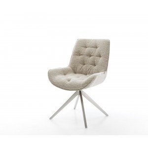 NAVIRA-II prémium boucle étkezőszék - beige DELIFE