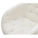 GAIO prémium boucle étkezőszék - beige/fehér/szürke