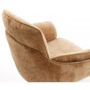 LUAN prémium zsenília étkezőszék - barna/szürke