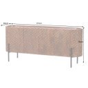 ADLON design mangófa komód - 177cm