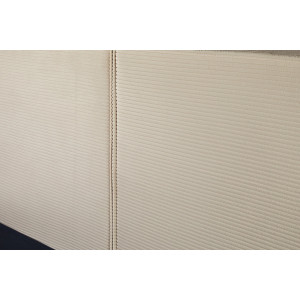 ROCCO exkluzív kordbársony ágykeret - 180x200cm - beige