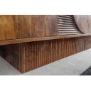 DECORAND különleges mangófa komód - 170cm - barna