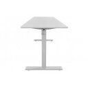 WHITE DESK állítható magasságú íróasztal - 140cm