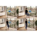 RISE elektromosan állítható íróasztal 140 cm – fehér