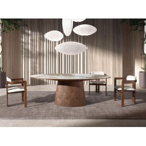 GODELLO prémium kerámia/dió étkezőasztal - 220cm ANGEL CERDA