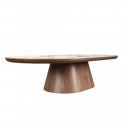 MACABEO prémium kerámia/dió dohányzóasztal - 160cm