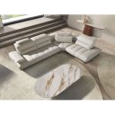 MACABEO prémium kerámia/dió dohányzóasztal - 160cm