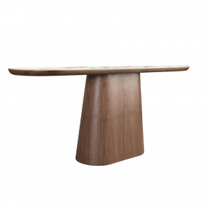 MACABEO prémium kerámia/dió konzolasztal - 180cm
