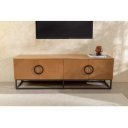 GRANDEZZA modern TV-szekrény - 180cm - tölgy