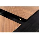 GRANDEZZA bővíthető étkezőasztal - 180-270cm - dió