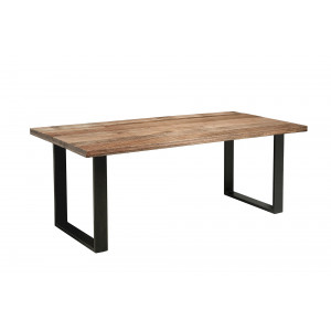 IRON CRAFT mangófa étkezőasztal - natúr - 160cm