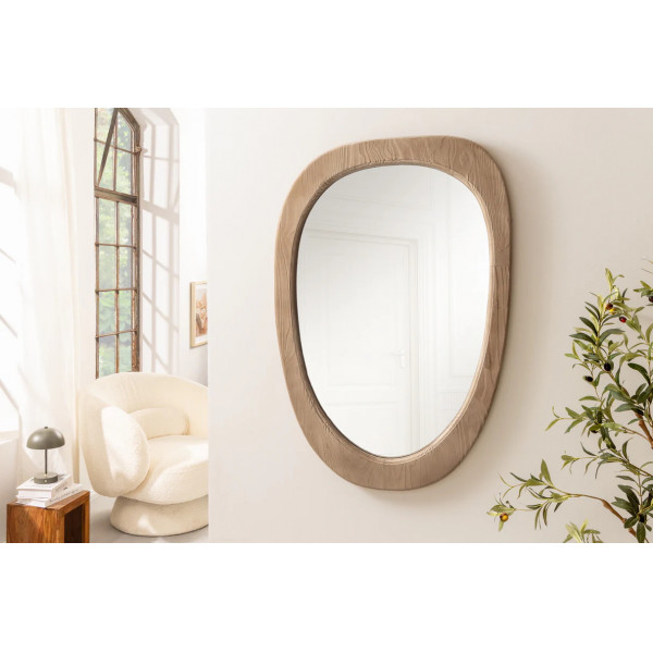 ORGANIC modern fa tükör - 104cm