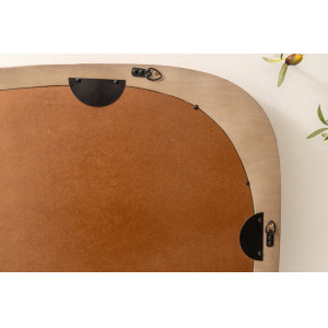 ORGANIC modern fa tükör - 104cm