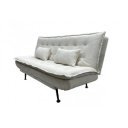 JAZZ modern kordbársony kanapéágy - 195cm - beige/zöld/szürke