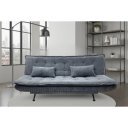 JAZZ modern kordbársony kanapéágy - 195cm - beige/zöld/szürke