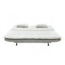 JAZZ modern kordbársony kanapéágy - 195cm - beige/zöld/szürke