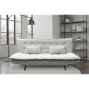 JAZZ modern kordbársony kanapéágy - 195cm - beige/zöld/szürke