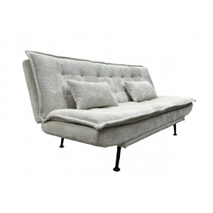 JAZZ modern zsenília kanapéágy - 195cm - beige