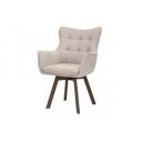 THOR modern forgatható szék - beige/szürke