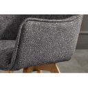 VOGUE modern forgatható szék - beige/szürke/barna