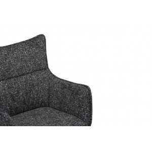 VOGUE modern forgatható szék - beige/szürke/barna