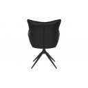VOGUE design forgatható szék - fekete