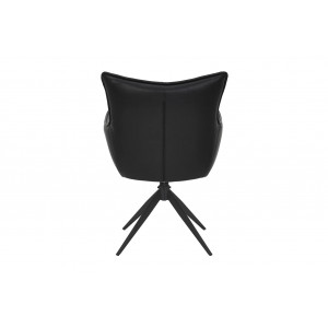 VOGUE design forgatható szék - fekete