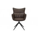 VOGUE design forgatható szék - barna