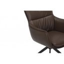 VOGUE design forgatható szék - barna