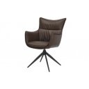 VOGUE design forgatható szék - barna