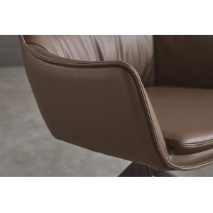 VOGUE design forgatható szék - barna