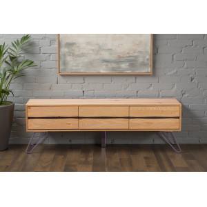 TUNDRA-II tölgy TV-szekrény- 160cm INVICTA