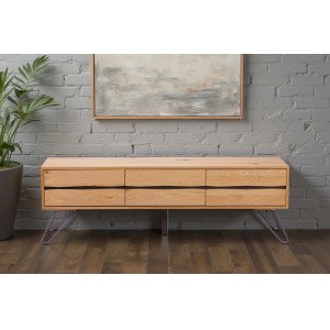 TUNDRA-II tölgy TV-szekrény- 160cm INVICTA